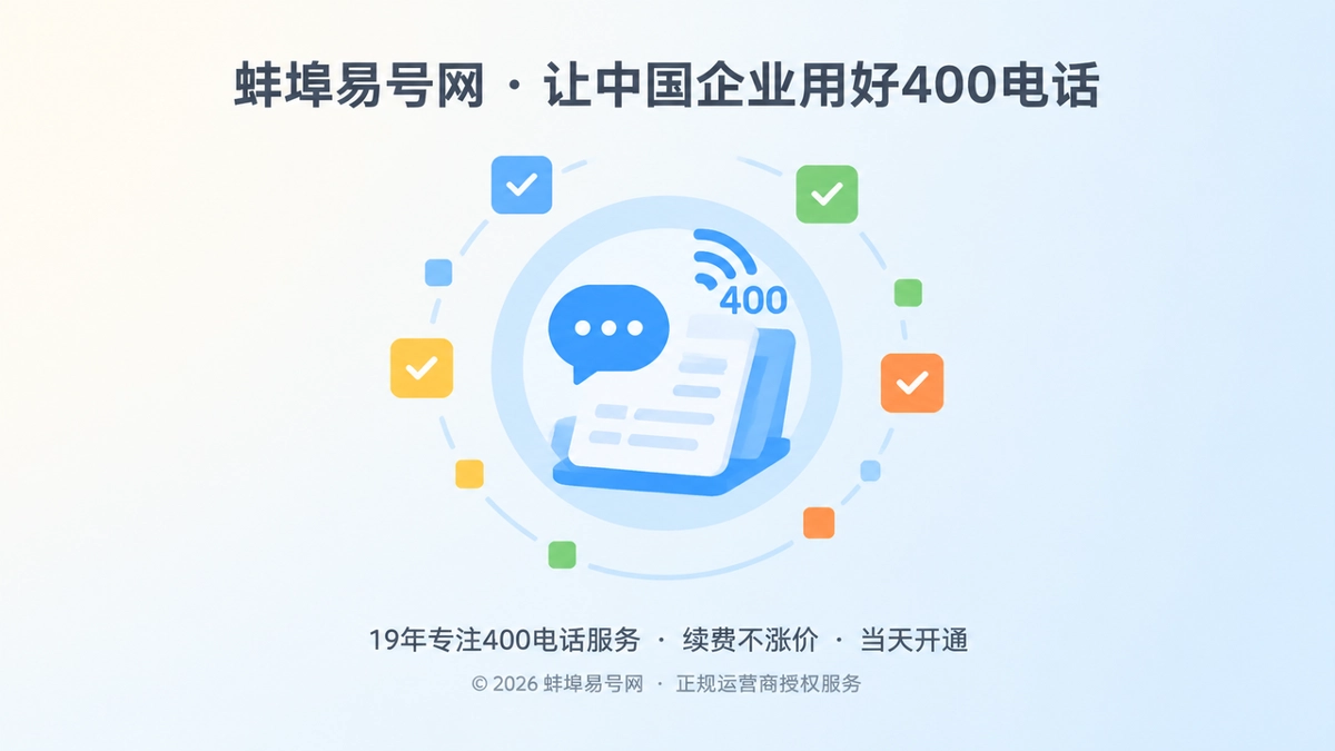 2026年帮助中心：把400电话办理问题沉淀为长期通信知识库